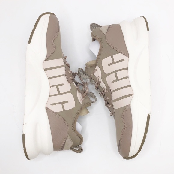 UGG LA Daze tan and white chunky sneaker - Picture 2 of 13